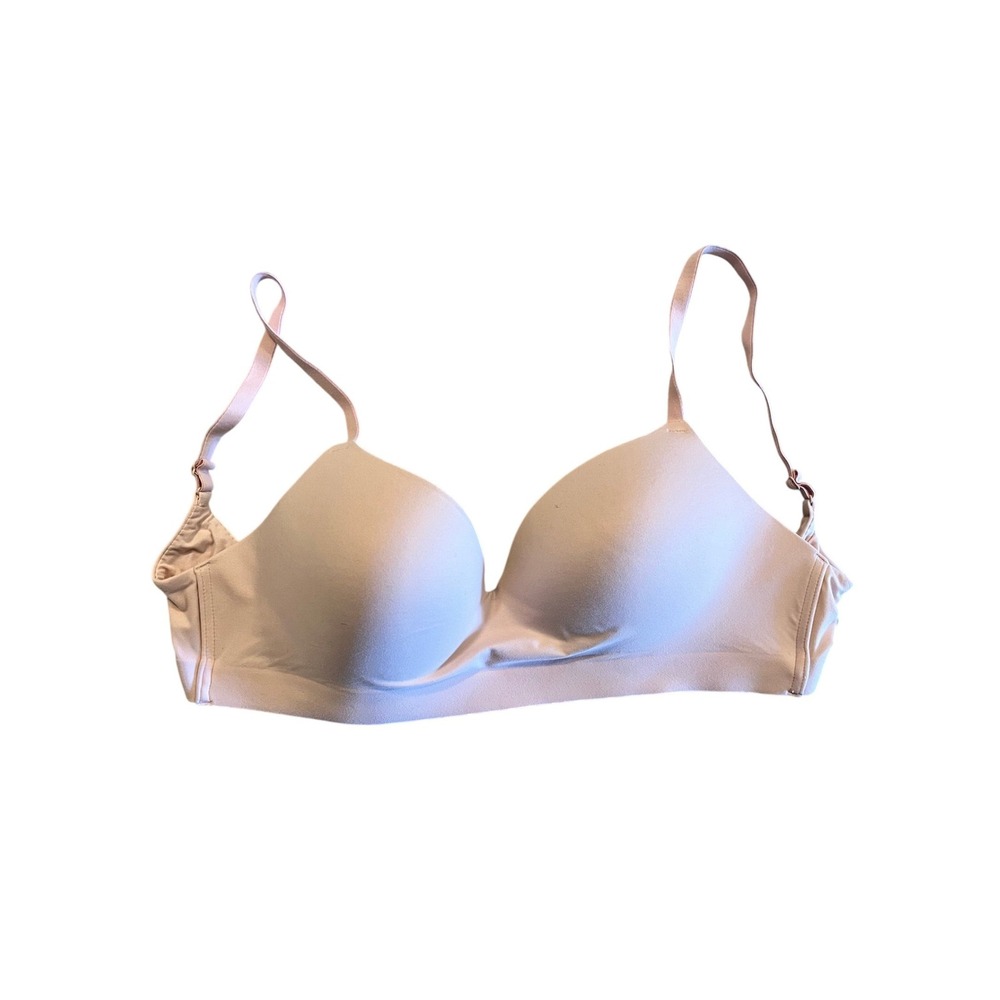 Soma Enbliss Wireless Bra 34D Pale Pink Seamless | Coquette Soft Girl Vibe